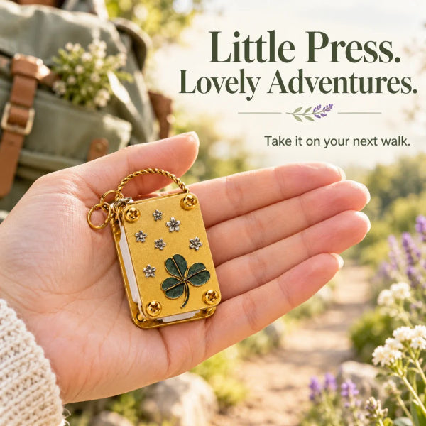 ✨Choose Life. Love It-Best gift💖Mini Flower Press Kit🌸Press Petals & Clovers on the Go