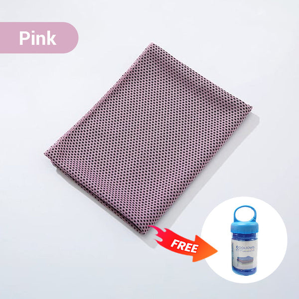 🔥Cold Sweat Towel You Can Use Anywhere, Anytime! Reusable Soft Absorbent Cooling Portable