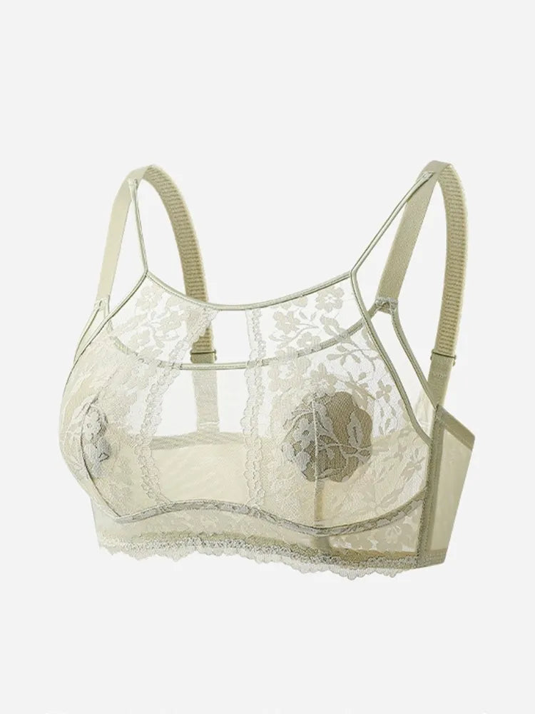 Elegant & Sexy Lace Bra Plus Size - Bust-sculpting Lift With French Lace