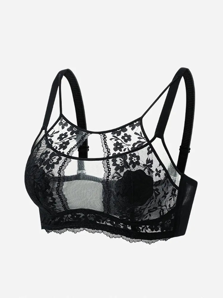 Elegant & Sexy Lace Bra Plus Size - Bust-sculpting Lift With French Lace