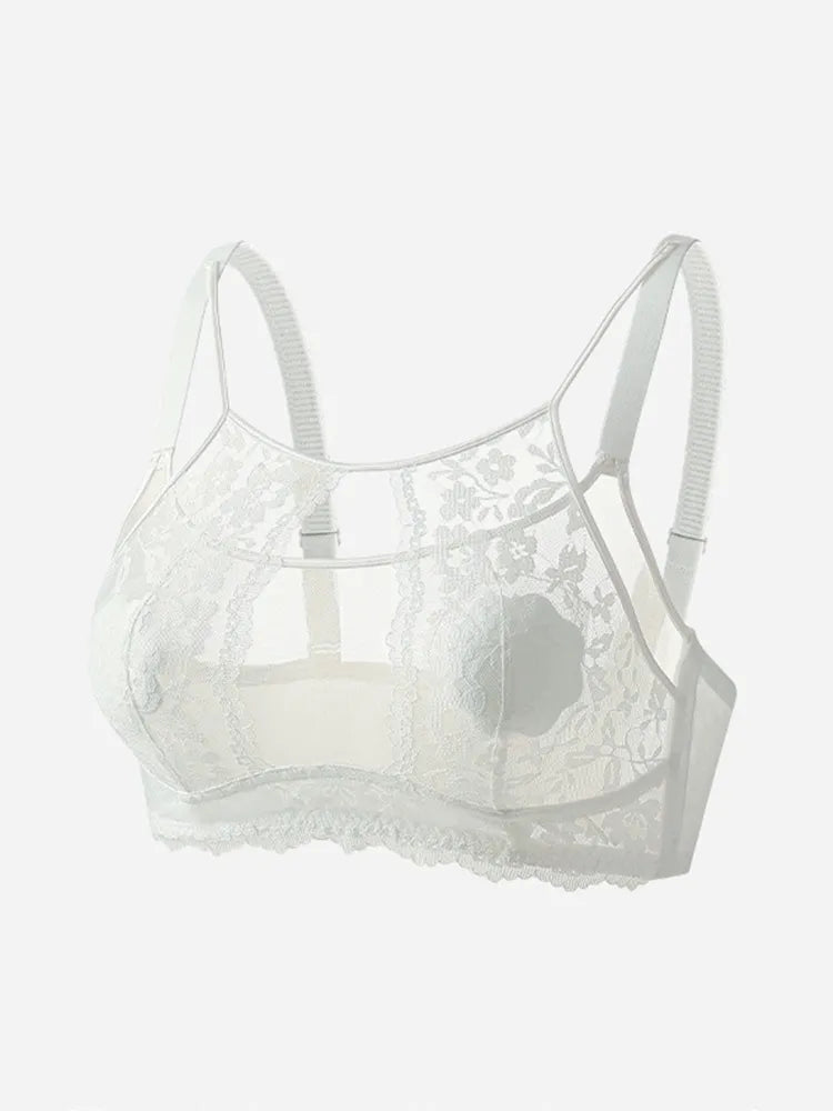 Elegant & Sexy Lace Bra Plus Size - Bust-sculpting Lift With French Lace
