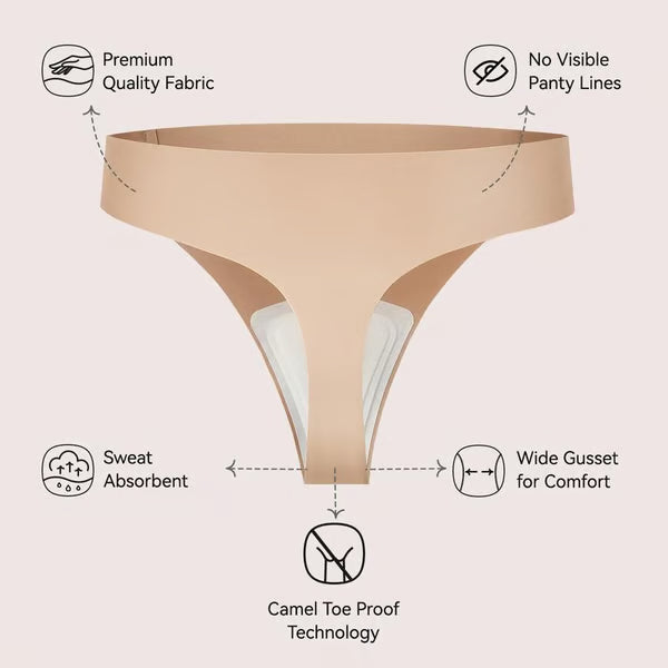 Camel Toe Cover Thongs for Women - G-String（✨2PCS for just Rs. 1090✨）
