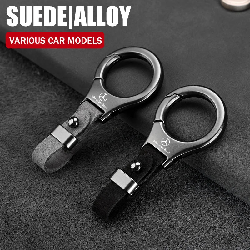 Car keychain leather exclusive car keychain