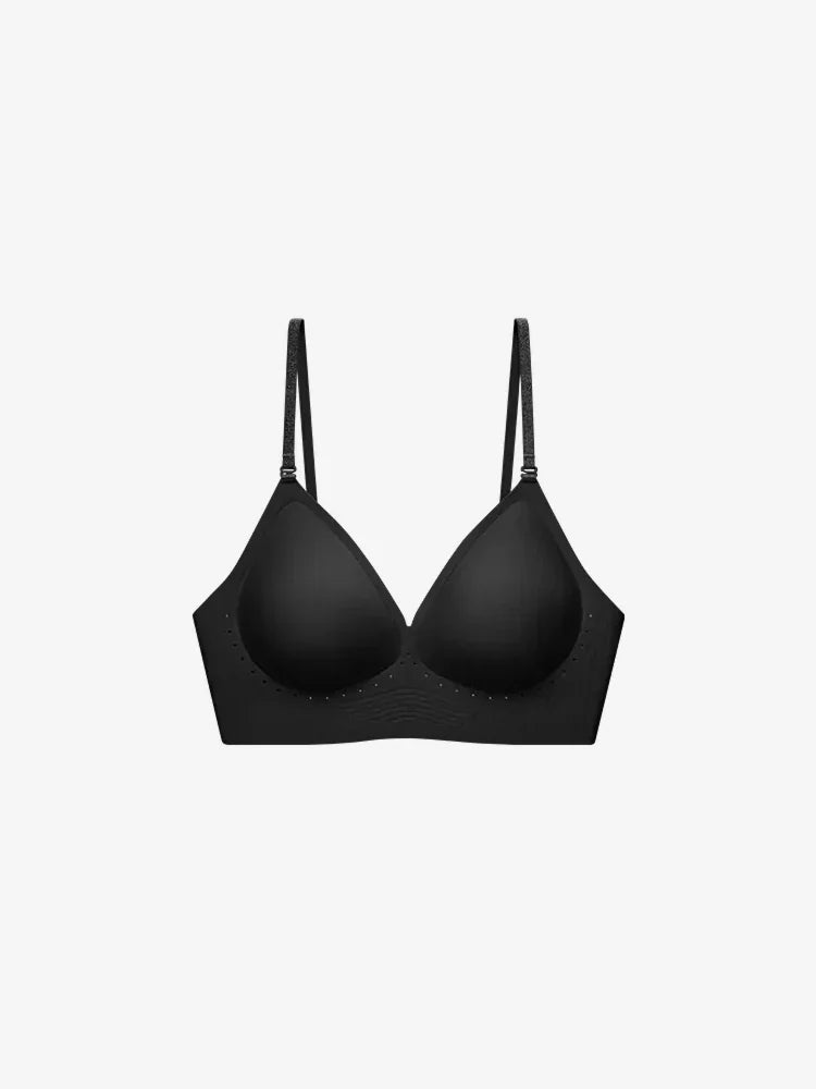 🛍️ Elevate your fit&Stop letting awkward bra straps ruin your cute outfits!🌬️ Seamless Air-Vent Low Back Bra