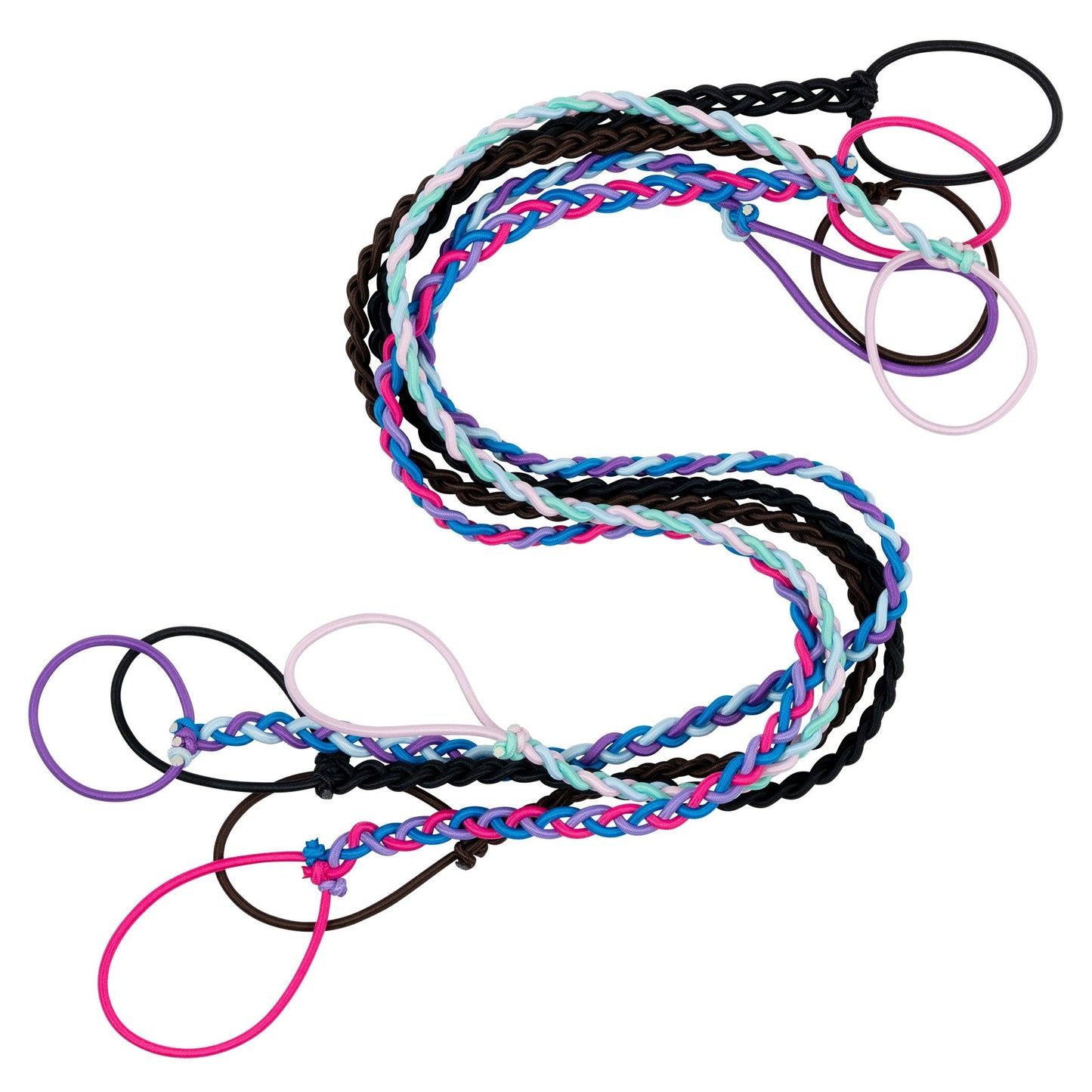 Tangle Free Hair Tie - 5 Pack Multicolor