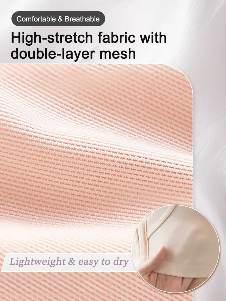 Shape-enhancing Minimizer Bra Comfortable & Sexy With Prevent Accidental Exposure Lace Trim