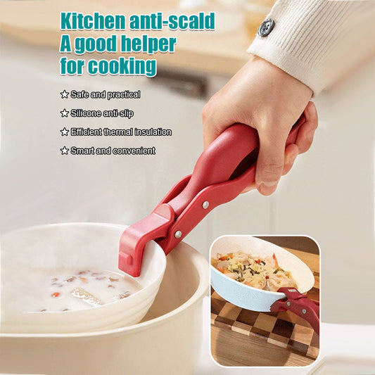 Multi-purpose anti-scalding tongs for the kitchen