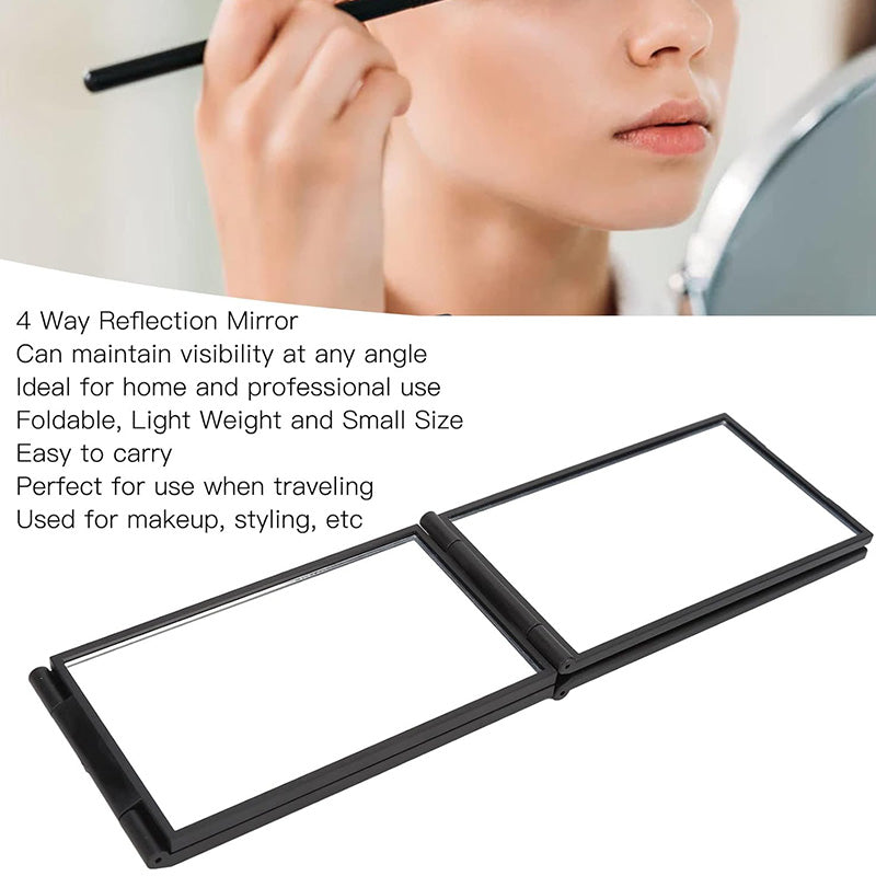 🔥🎁Multi Angle Folding Mirror for Self Haircutting -  Head Back View Available