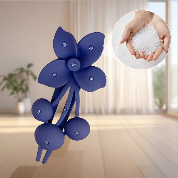 🌸 Floral Matte Hair Curler Styling（4PCS）