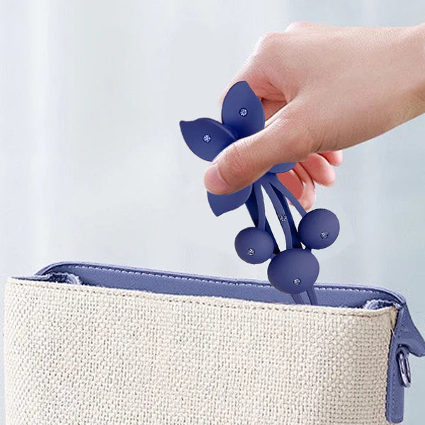 🌸 Floral Matte Hair Curler Styling（4PCS）