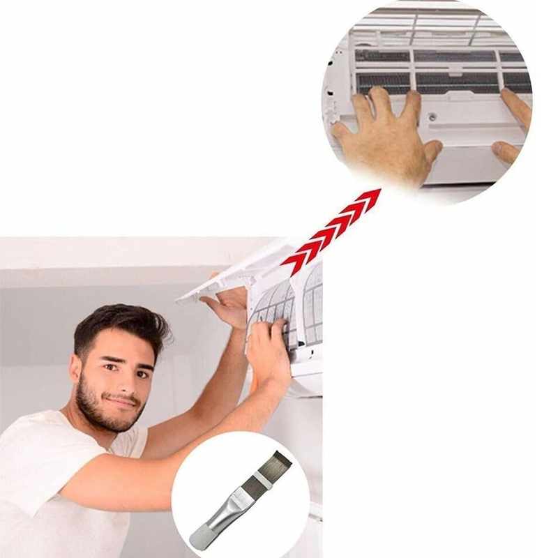🛠️ Radiator Fin Cleaning Brush – Restore Airflow & Improve Cooling Efficiency