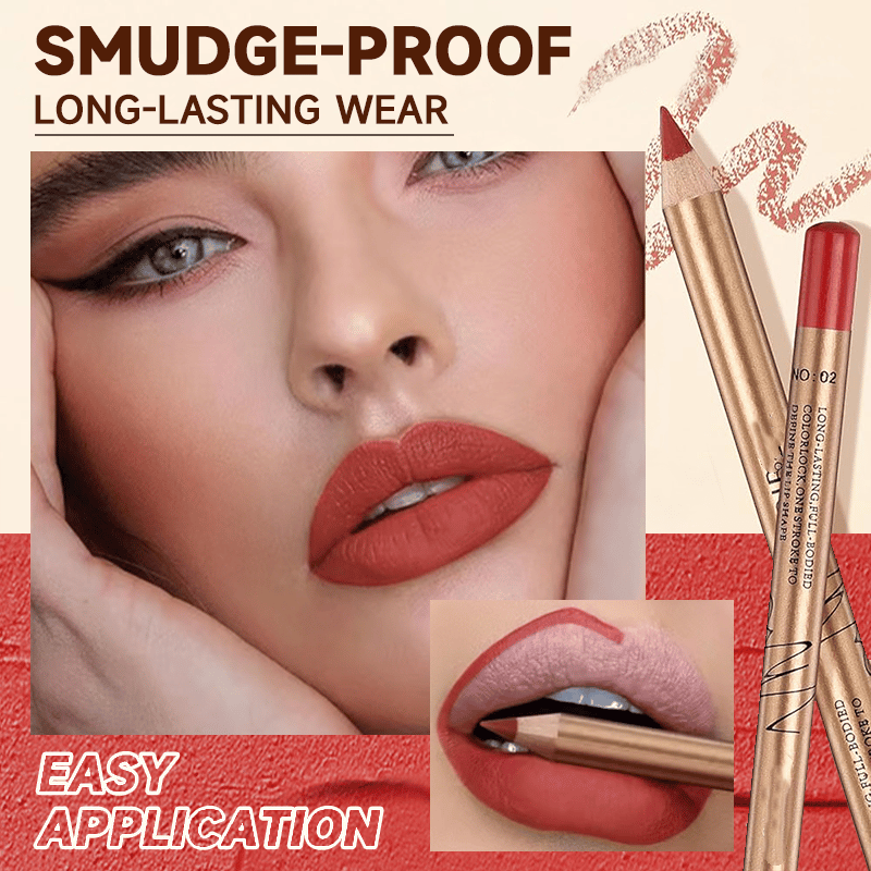 👄12-Color Smudge-Proof Lip Liner Pencil Set – Long-lasting, creamy & waterproof – perfect for everyday wear or pro makeup🎨