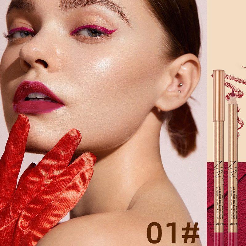 👄12-Color Smudge-Proof Lip Liner Pencil Set – Long-lasting, creamy & waterproof – perfect for everyday wear or pro makeup🎨
