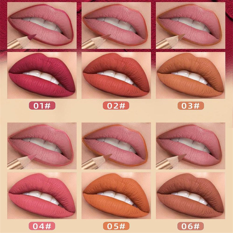 👄12-Color Smudge-Proof Lip Liner Pencil Set – Long-lasting, creamy & waterproof – perfect for everyday wear or pro makeup🎨