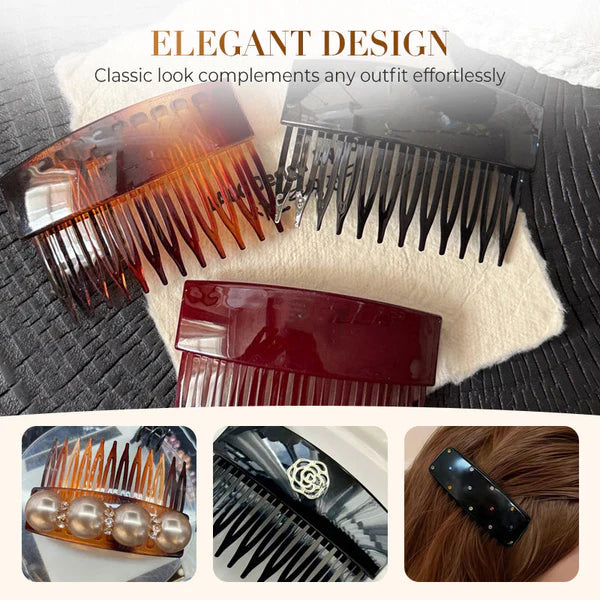 Stylish Hair Side Combs for Women（4PCS 1set）