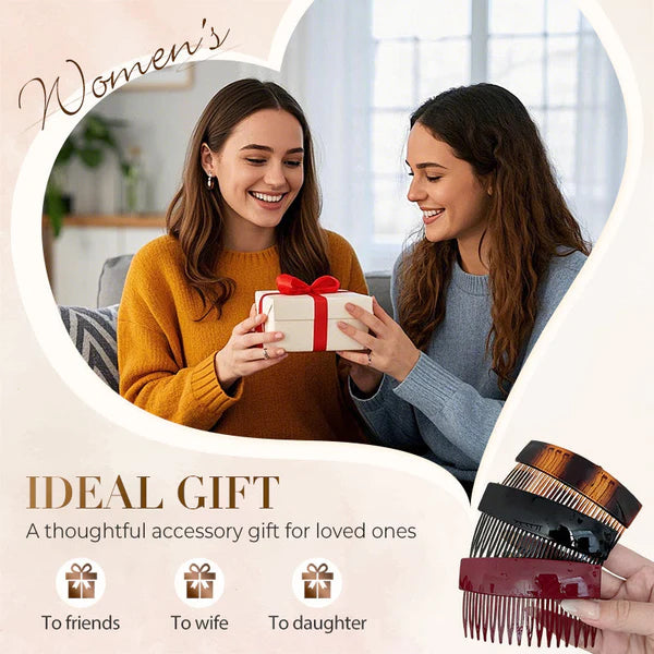 Stylish Hair Side Combs for Women（4PCS 1set）