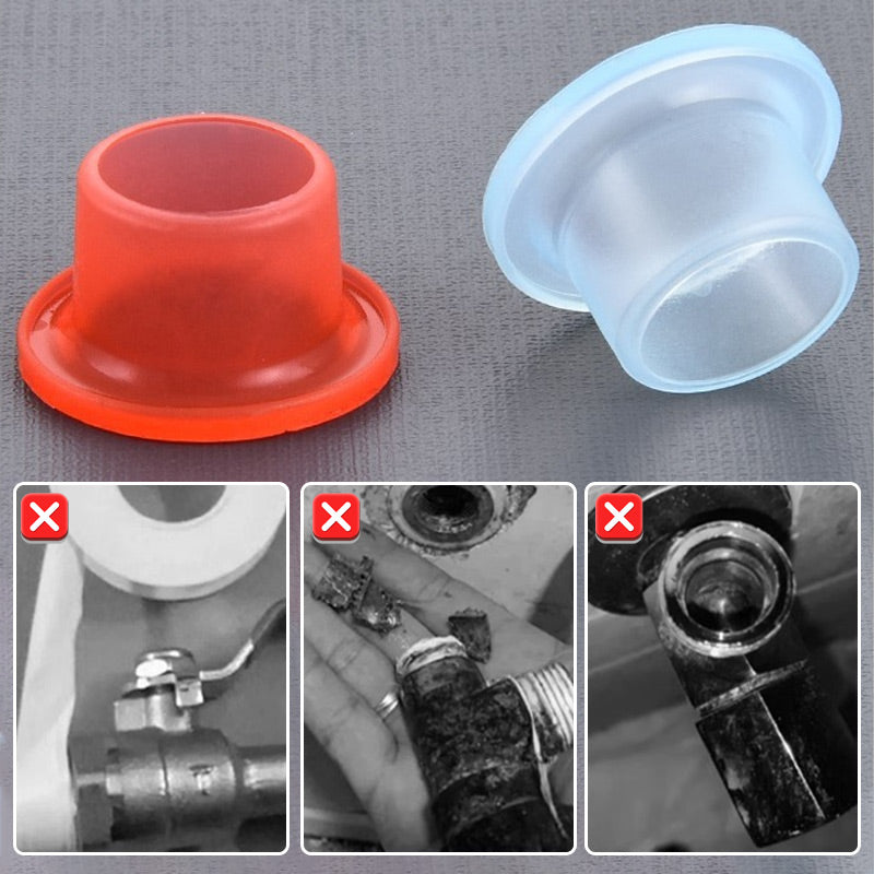 ✨ Multifunctional Silicone Plug (Waterproof & Insulating) – Suitable for Faucets, DIY & Industry – High/Low Temperature Resistant!