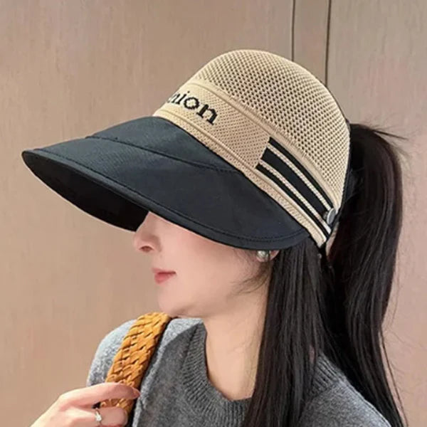 Breathable and stylish sun hat for women