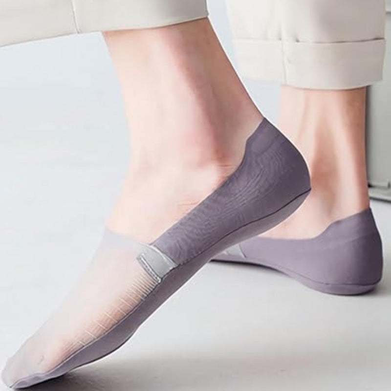 🔥Ice Silk No-Show Socks Set