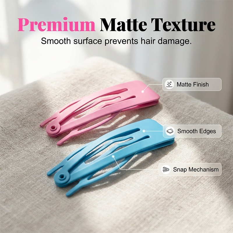 🔥Minimalist BB Snap Hair Clip for Women (10PCS)