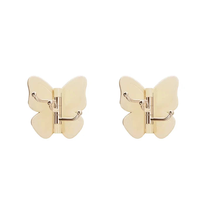 🦋Rotatable butterfly hook – no drilling needed, 3 arms for all your accessories, keeps everything organized