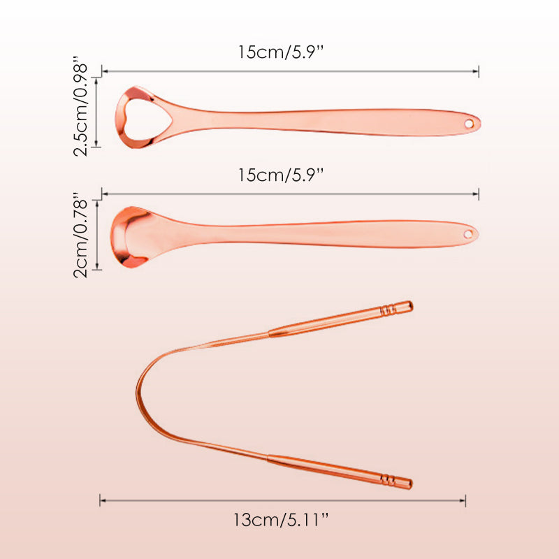 Stainless Steel Tongue Scraper