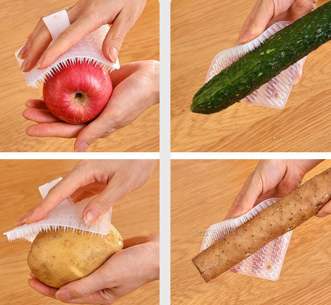 🔥Hot Sale 50% OFF🔥 Flexible Finger Sleeve Cleaning Brush – Multi-Purpose, Reaches Crevices, Reusable 🧽-2-Pack