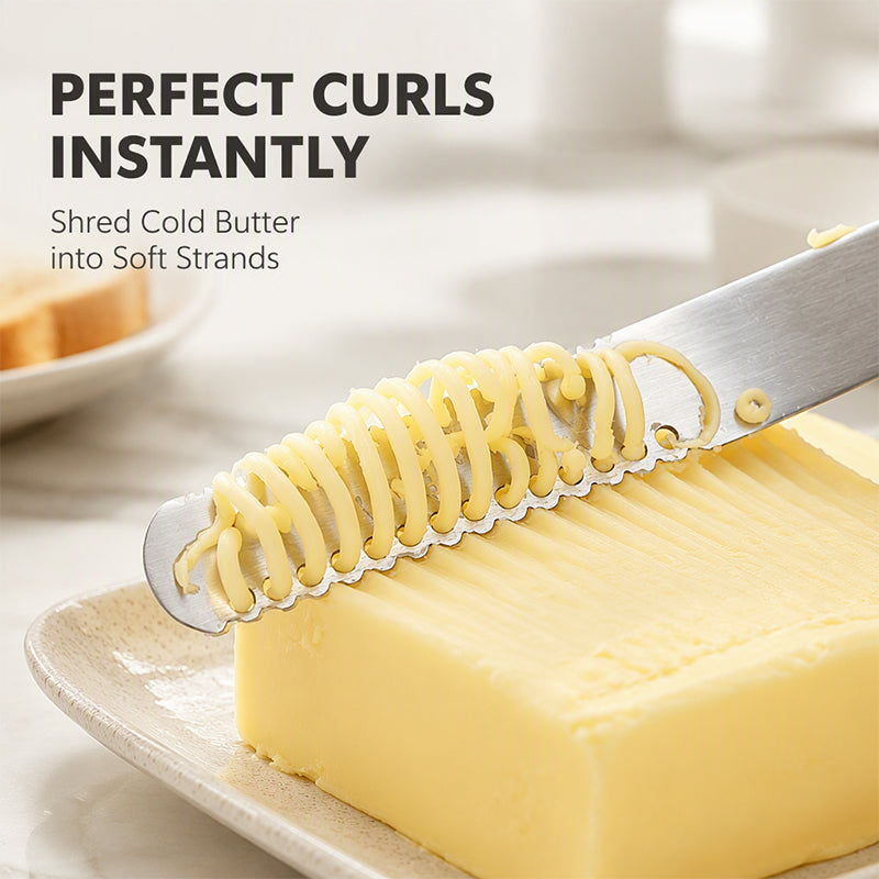 Professional 304 Stainless Steel 3-in-1 Butter Knife and Spreader（Buy 1 get 1 Free）