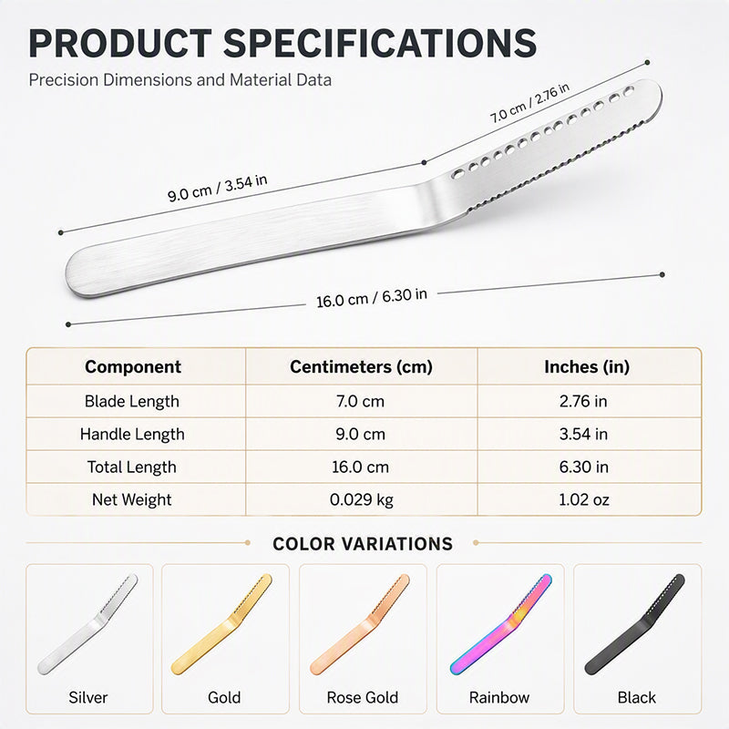 Professional 304 Stainless Steel 3-in-1 Butter Knife and Spreader（Buy 1 get 1 Free）