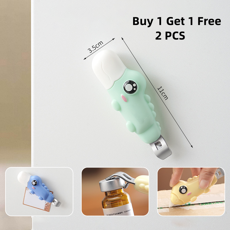 2-in-1 Crocodile Bottle Opener & Ceramic Box Cutter（Buy 1 get 1 FREE)