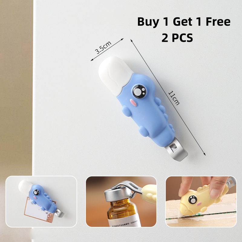 2-in-1 Crocodile Bottle Opener & Ceramic Box Cutter（Buy 1 get 1 FREE)