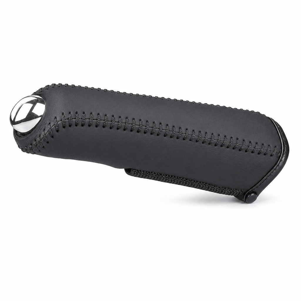🚗 HOT Sale! ✋ Universal Car Handbrake Protective Cover Sleeve – PU Leather, Anti-Slip, Interior Upgrade ✨