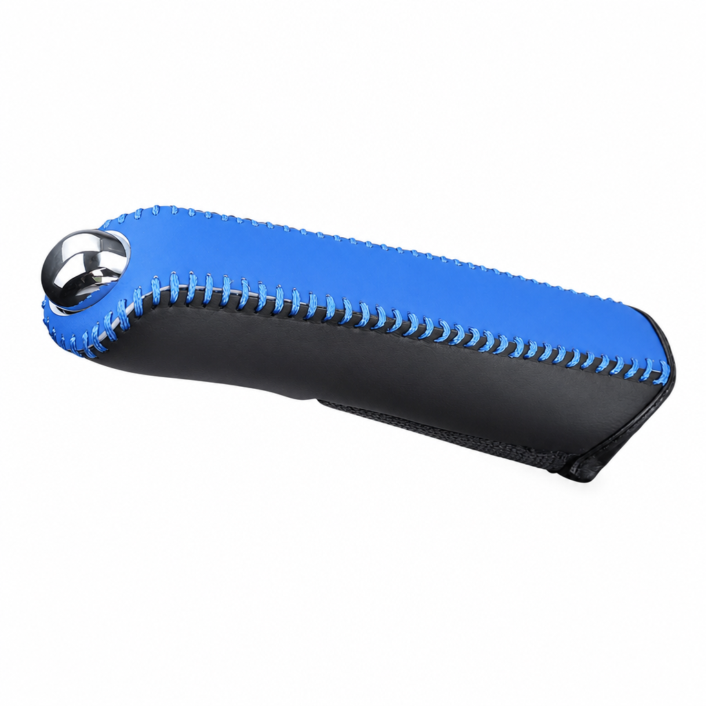 🚗 HOT Sale! ✋ Universal Car Handbrake Protective Cover Sleeve – PU Leather, Anti-Slip, Interior Upgrade ✨