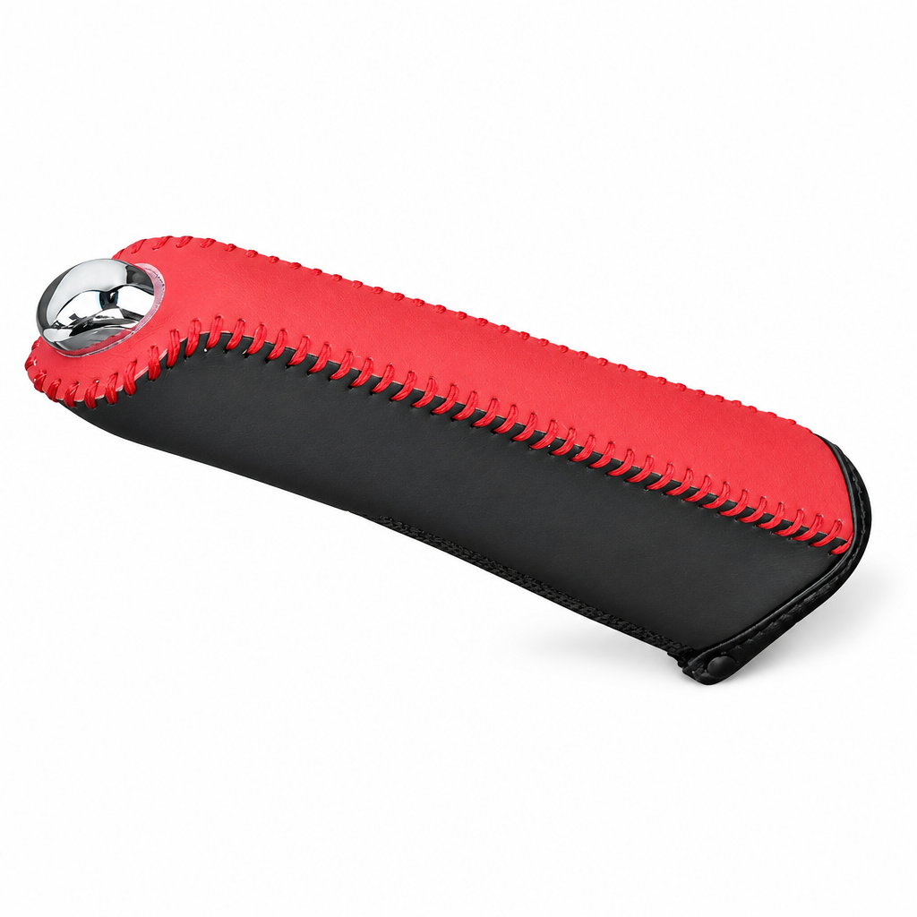 🚗 HOT Sale! ✋ Universal Car Handbrake Protective Cover Sleeve – PU Leather, Anti-Slip, Interior Upgrade ✨
