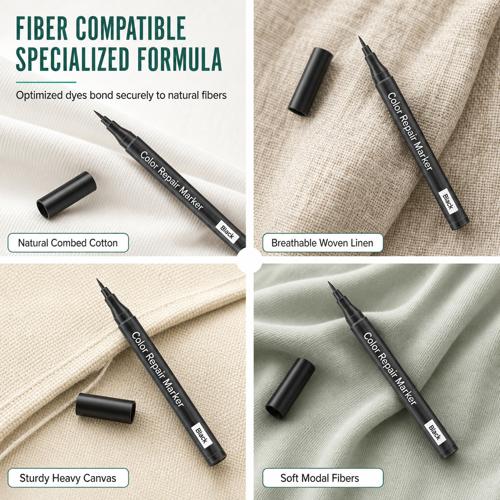 🔥Renew & Restore✏️Restore Faded Fabric Instantly! Cotton & Linen Color Repair Pen