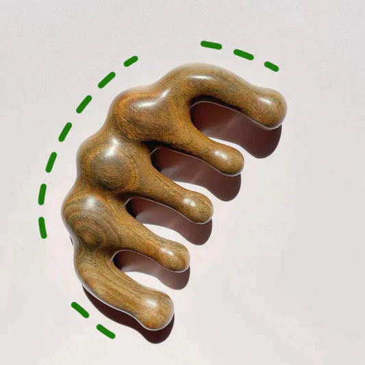 Sandalwood Comb For Scalp Massage